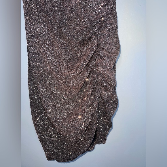 Black Glittery Windsor Dress | Women’s Large - Picture 9 of 15